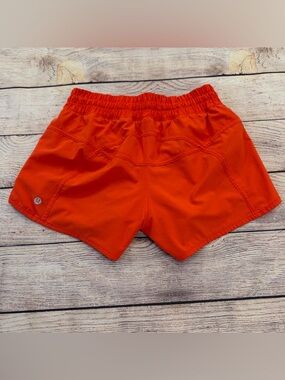 Lululemon Red Athletic Running Shorts - Size 6